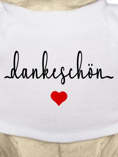 Danke Dankeschön Herz