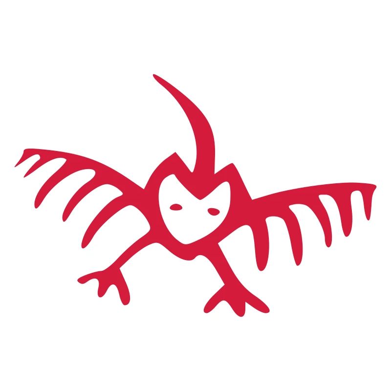petroglyphe fabeltier vektor