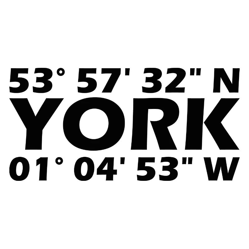 York Coordinates