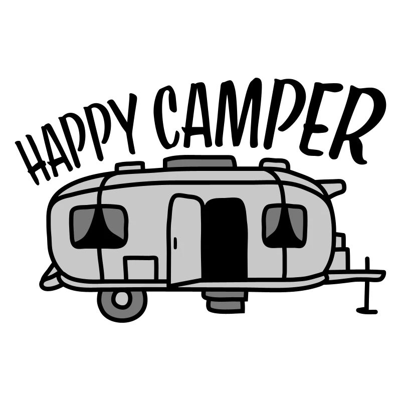 Happy Camper Camping Wagen