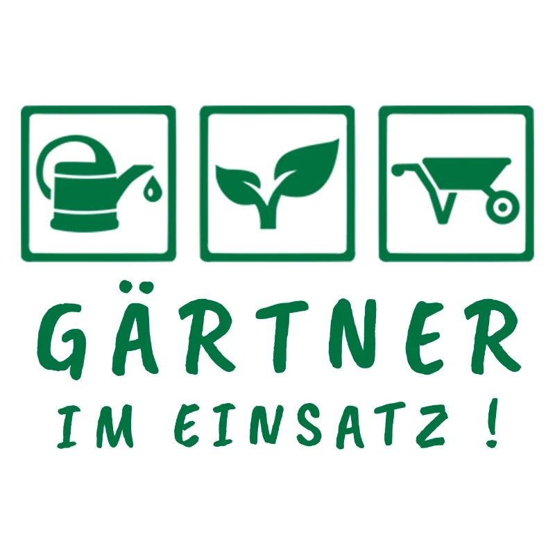 Gärtner im Einsatz