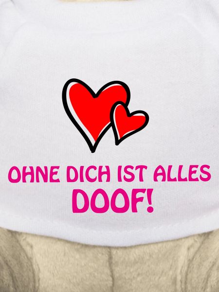 ohne dich alles doof