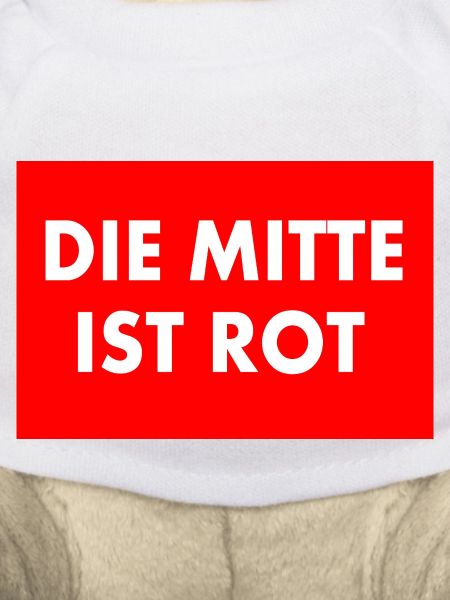 die mitte ist rot