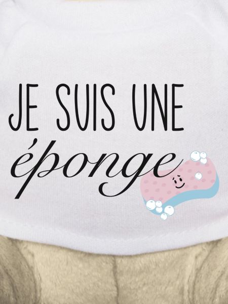 Je suis une éponge