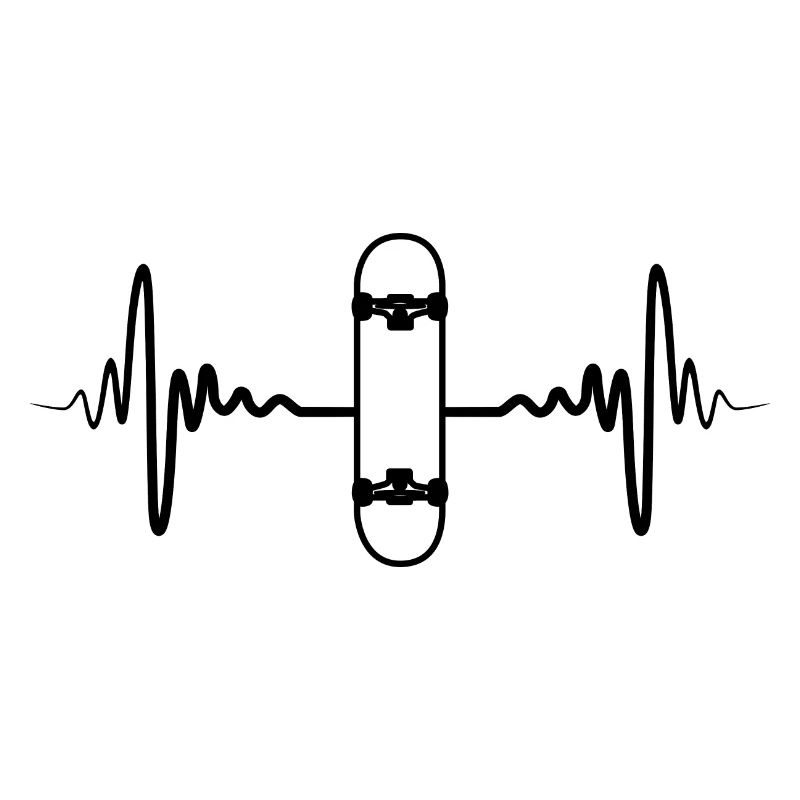 Skateboard Pulsschlag