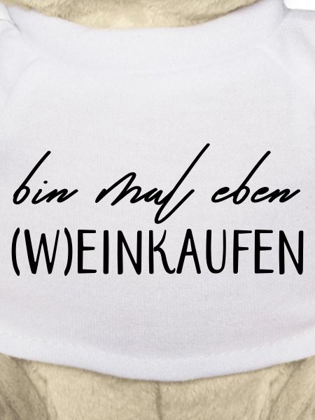 Bin mal eben (W)einkaufen!