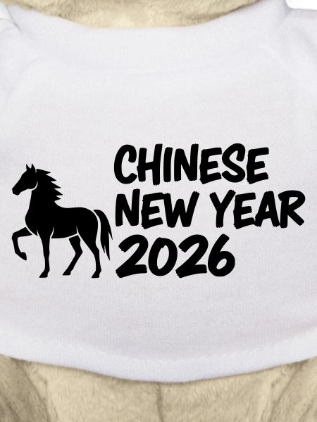 Année du Cheval Lettrage