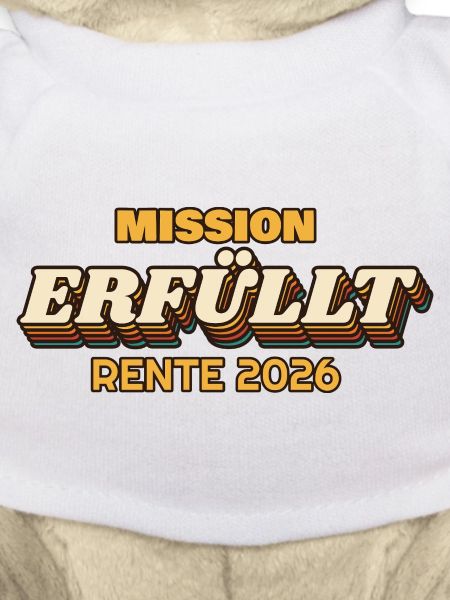Mission erfüllt - Rente 2026 Retro