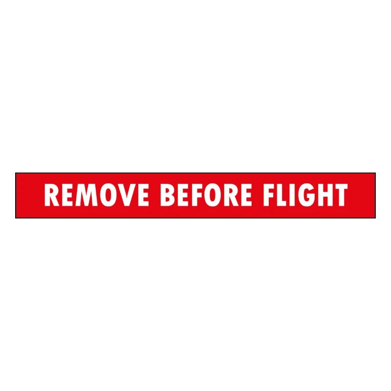 Remove before flight