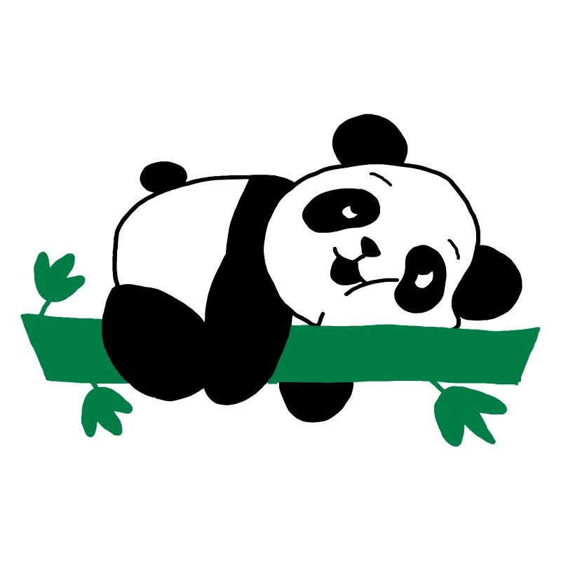 Fauler Panda