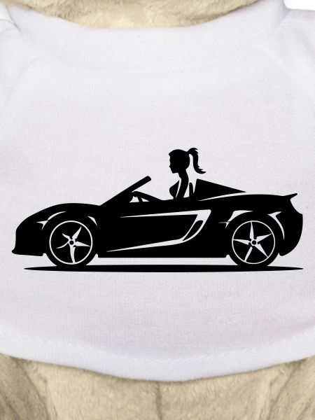Auto Cabrio Frau