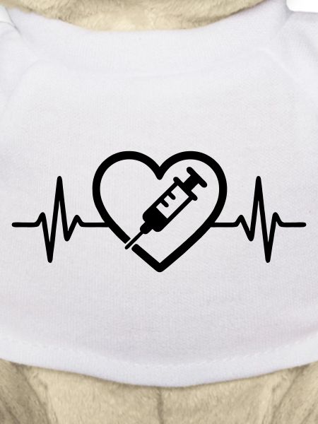 Herz + Krankenpfleger / Krankenschwester – Super 