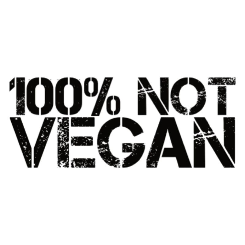 100% pas végétalien