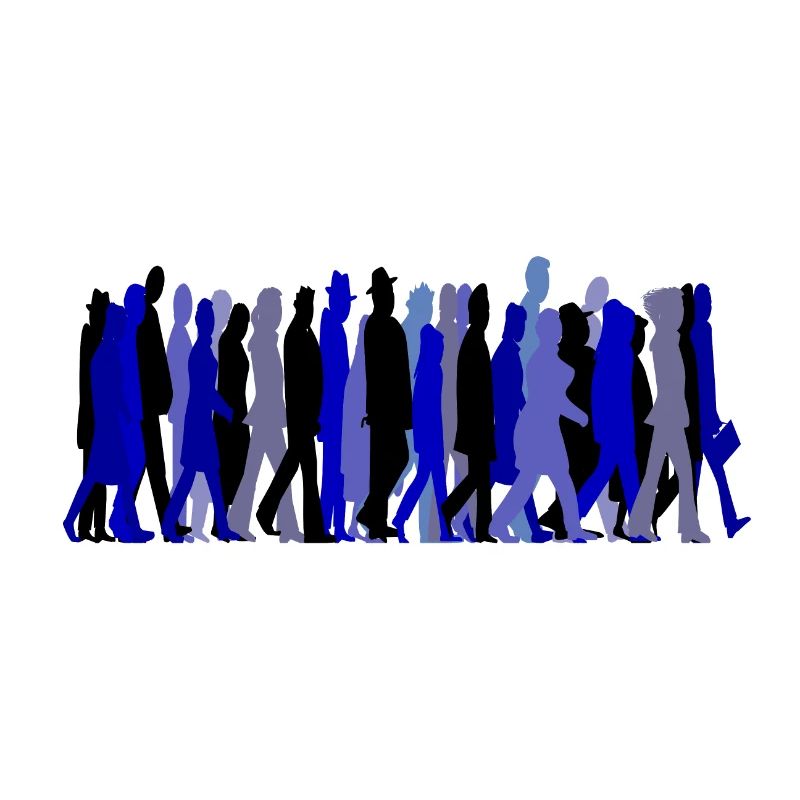 Rushing Crowd