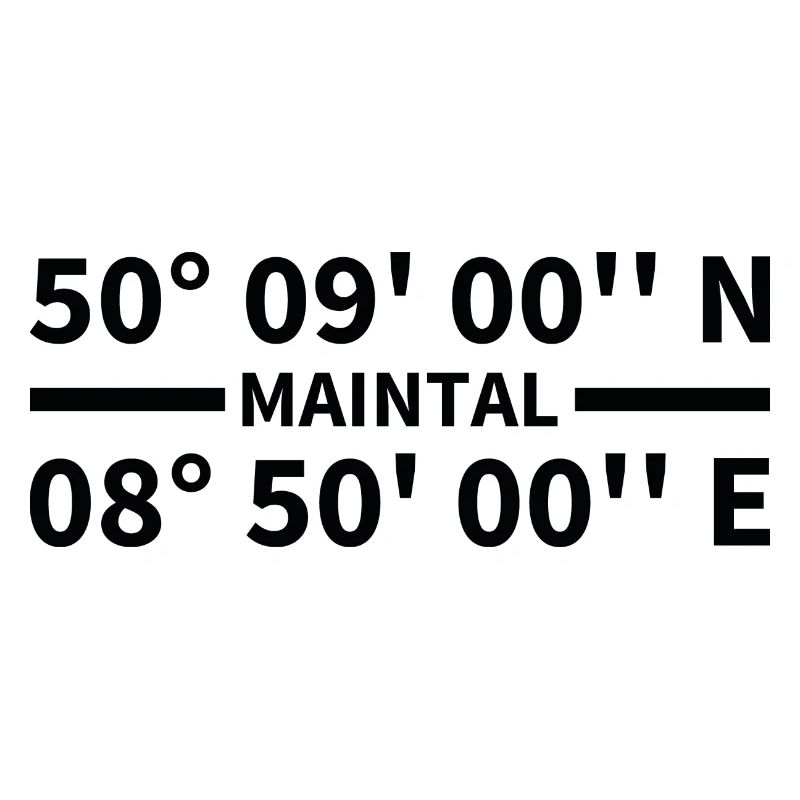 Maintal coordinates