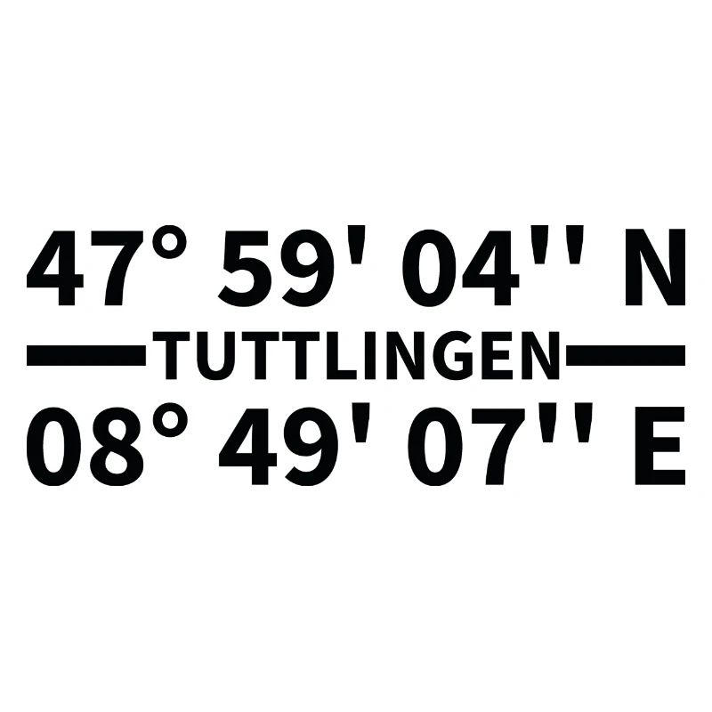 Coordonnées de Tuttlingen