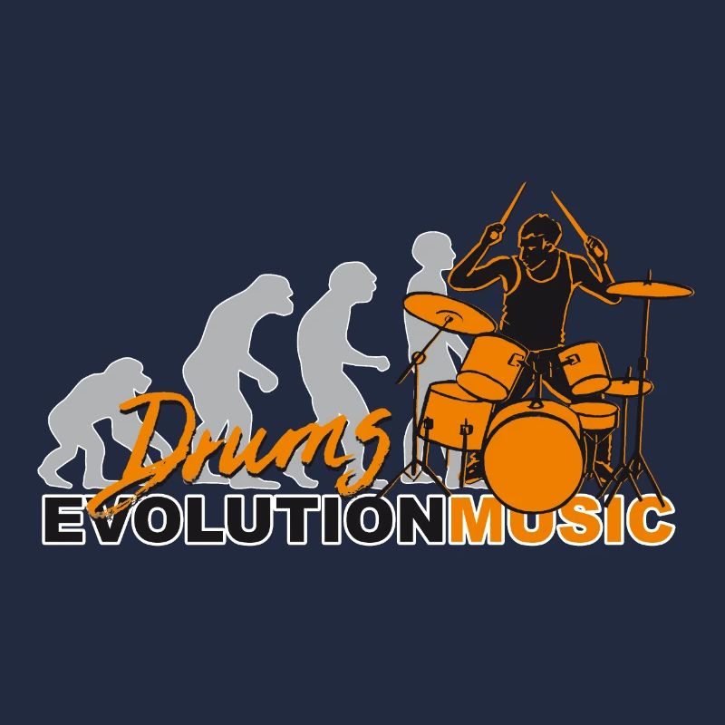 Batterie, batteur, batterie, musique d’évolution