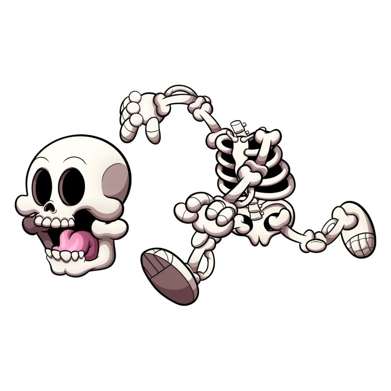 Skeleton Lost His Head