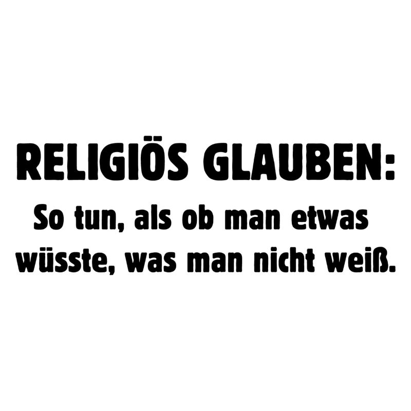 Religiös glauben