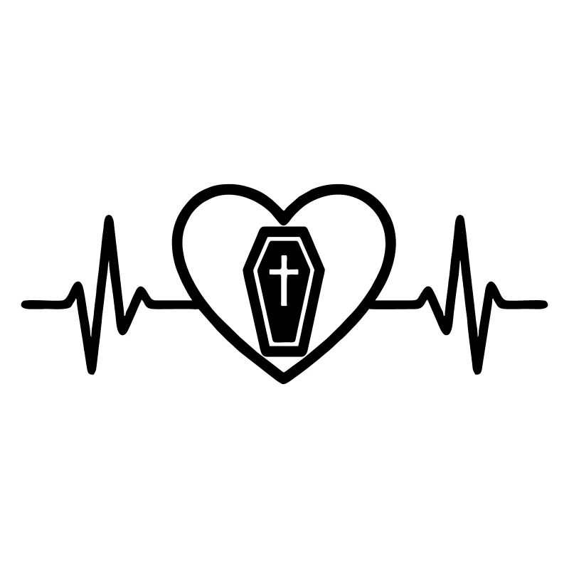 Coffin Halloween Heart