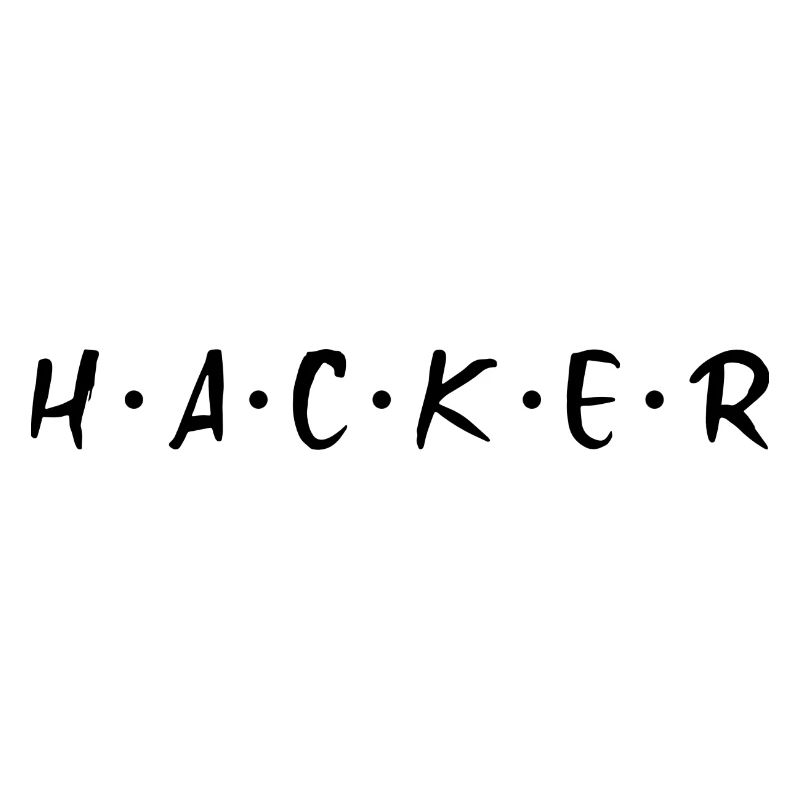 H•A•C•K•E•R | Friends inspired hacker design