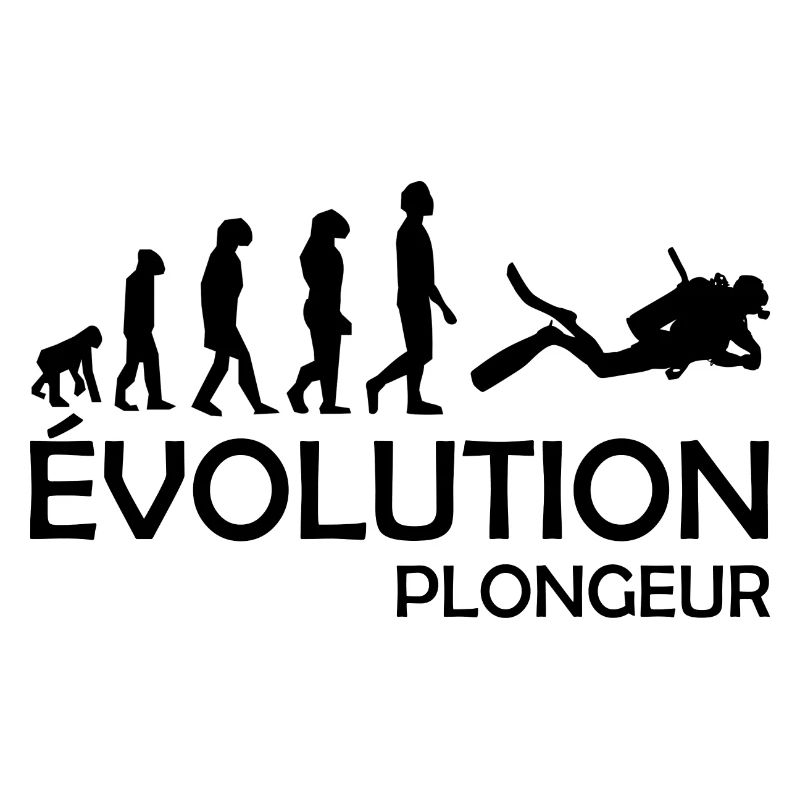 évolution plongeur / humour plongeur