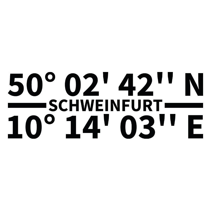 Schweinfurt coordinates