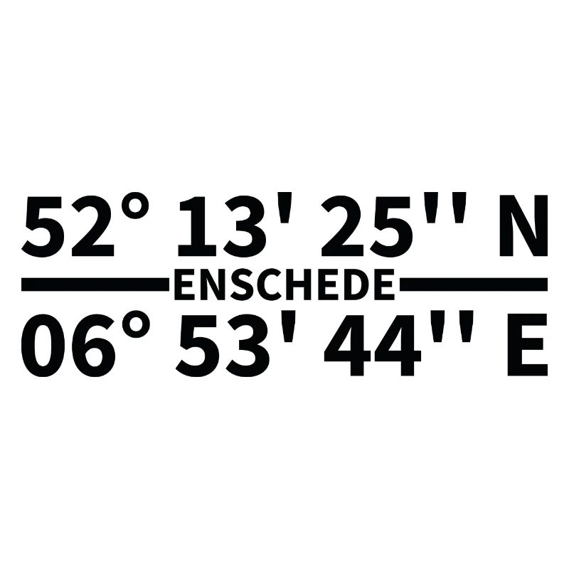 Coordonnées d’Enschede