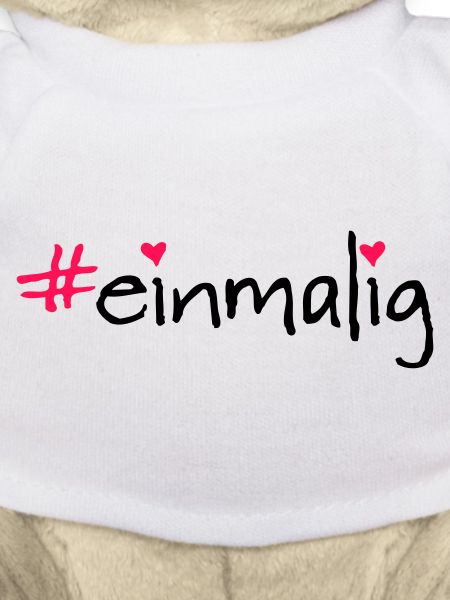 #einmalig