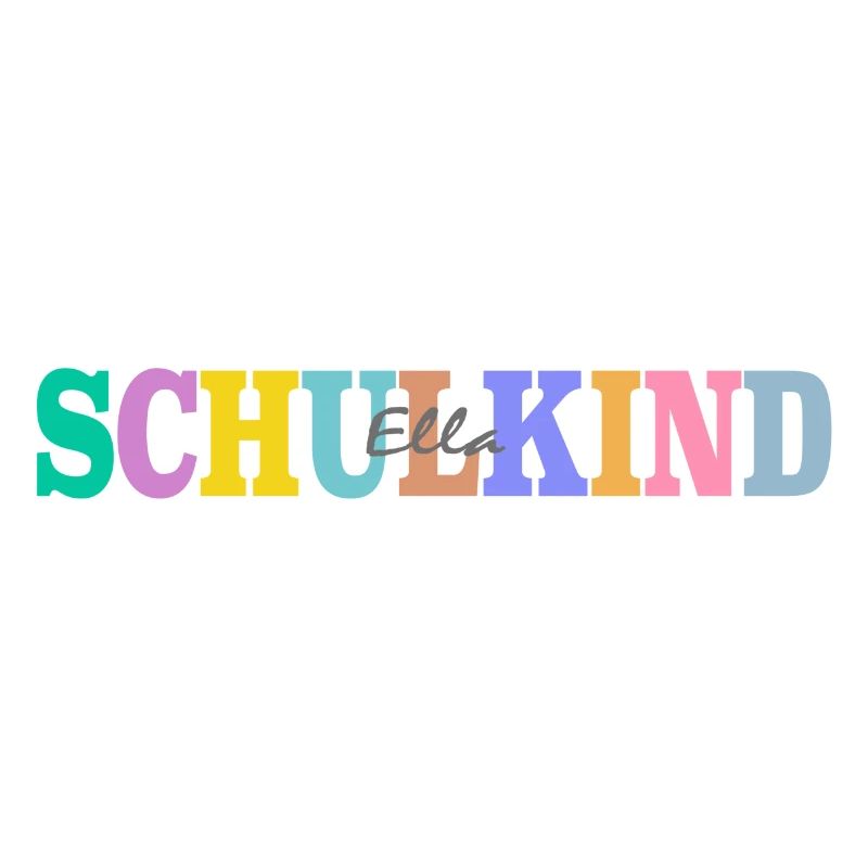 Schulkind mit Ella