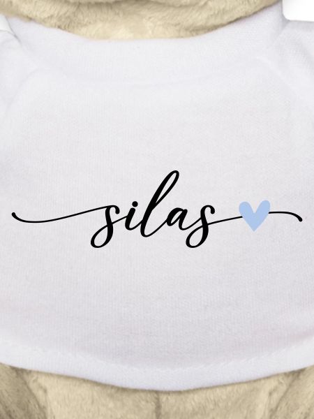 Silas Name Calligraphy Font