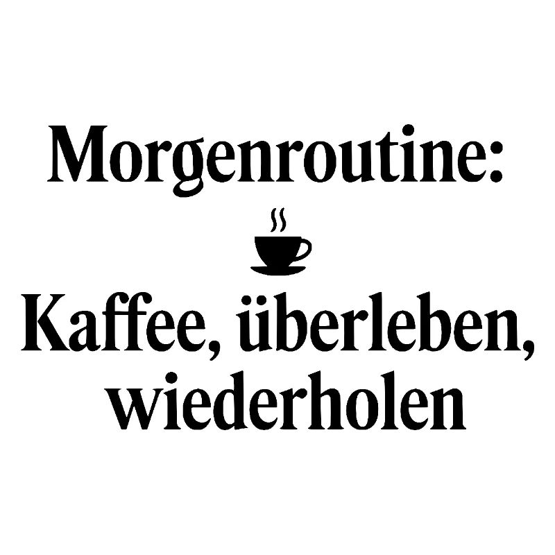Morgenroutine Kaffee