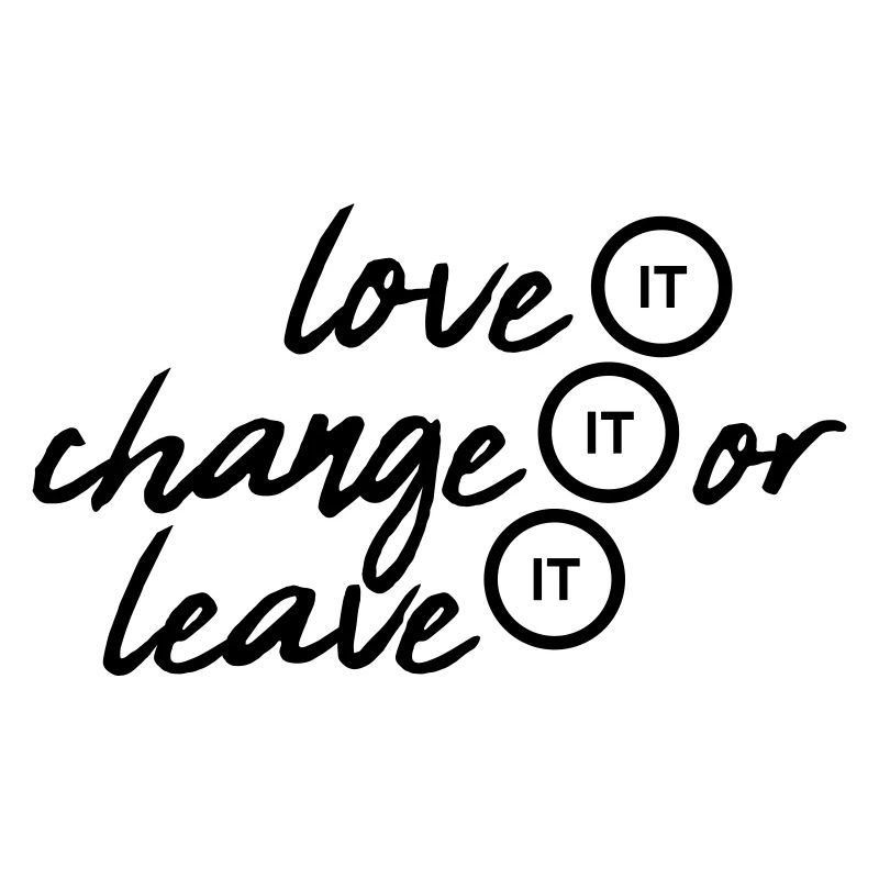 J'adore le changement