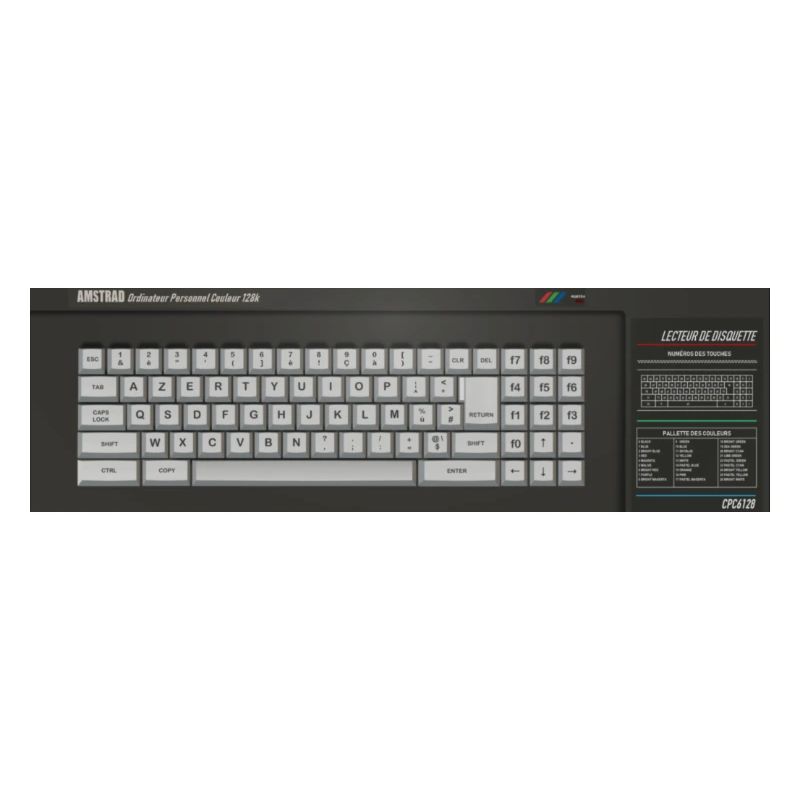 Amstrad CPC 6128 – Design Rétro 01