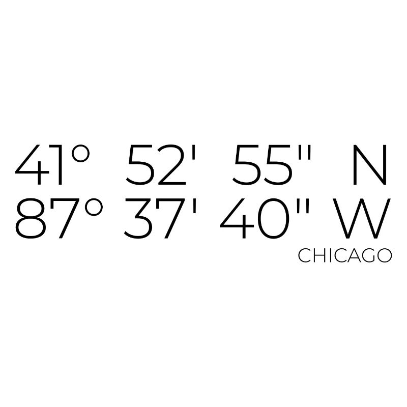 Coordinates Chicago
