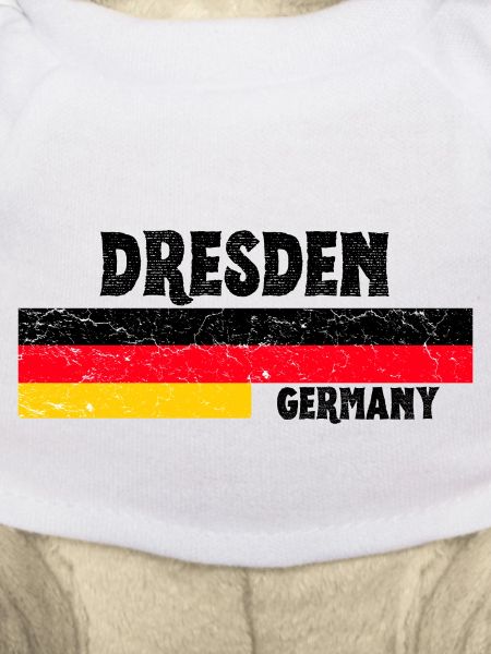 Dresde Allemagne Drapeau