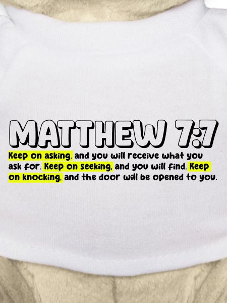 Matthäus 7:7 | Bibelzitat