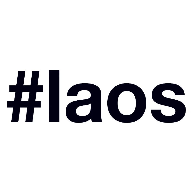 Laos Hashtag