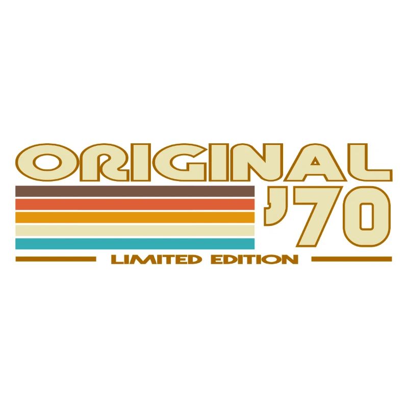 Original 70s Retro Rainbow