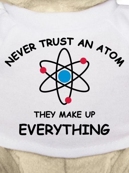 Never trust an atom