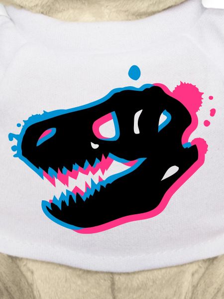 T Rex Skull 3-D