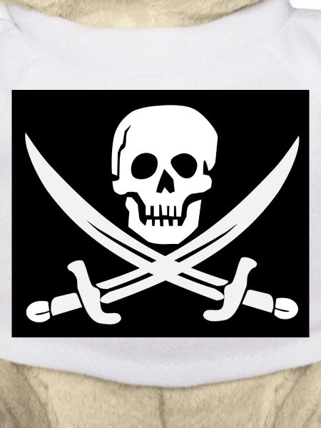 Crâne et épées Pirate Emblem