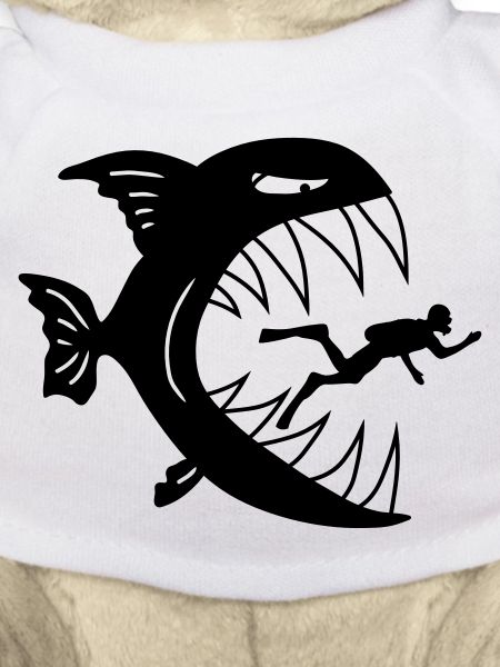 Monster Fish Eats Diver