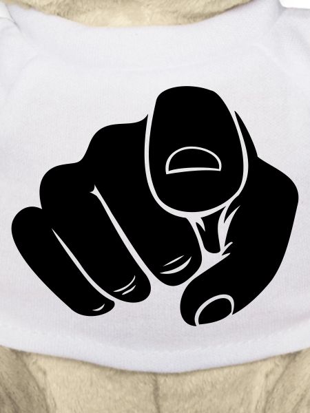 Point hand finger