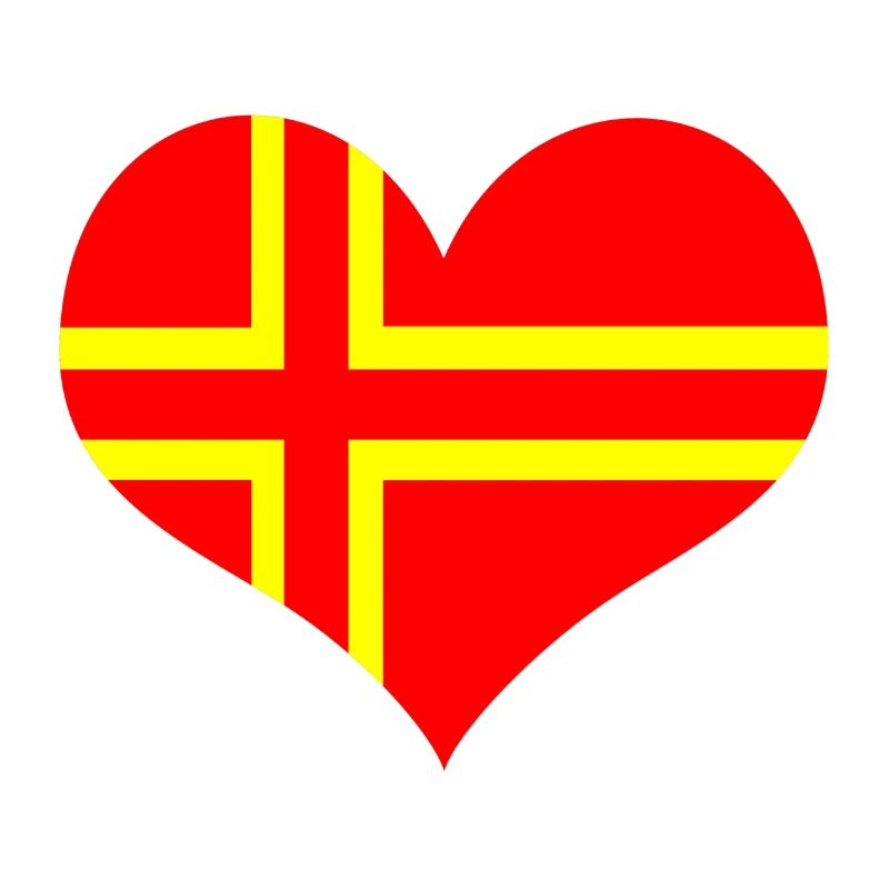 Herz Norman Flagge