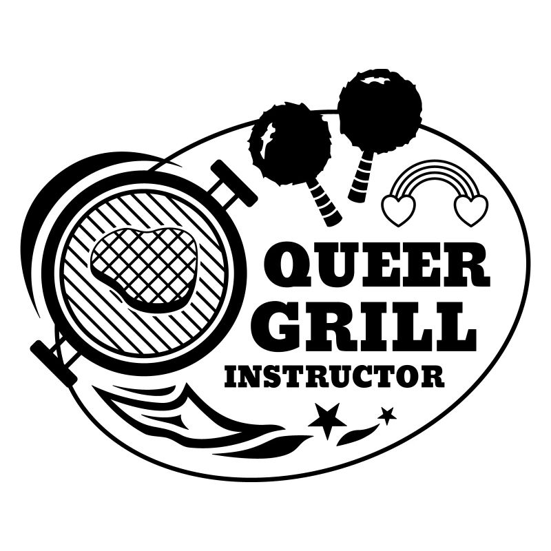 Queer Grill Instructor BBQ Geschenkidee