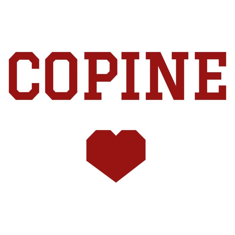 Copine coeur