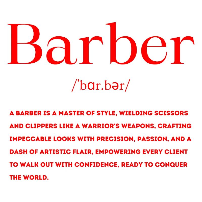 Barber Definition