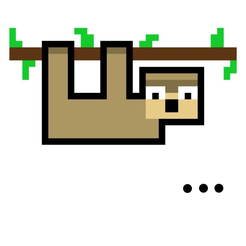Sloth is Speechless