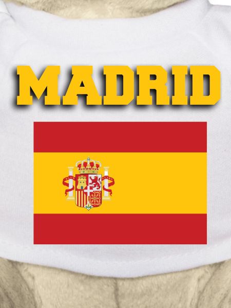 Madrid Spain Flag